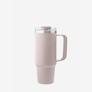 Termokop med suger�r - Soft Rose