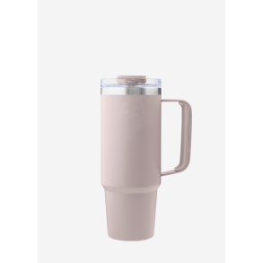 Termokop med sugerr - Soft Rose