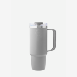 Termokop med suger�r - Light Grey