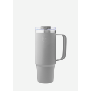 Termokop med suger�r - Light Grey