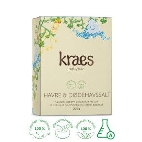 KRAES babybad havre/d�dehavssalt 