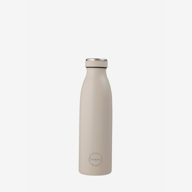 Drikkeflaske - Cream Beige - 500 ml