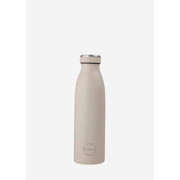 Drikkeflaske - Cream Beige - 500 ml