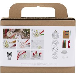 Mini DIY Kit Julekugler
