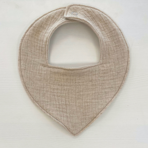 Beige musselin hagesmk 