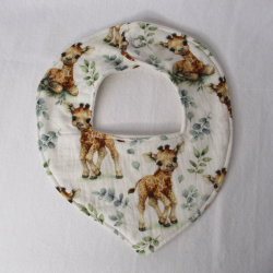 Hvid hagesm�k med s�de baby giraffer