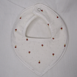 Hagesmk - Hvid med svampe 