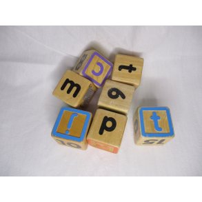 Retro klodser - 7 stk