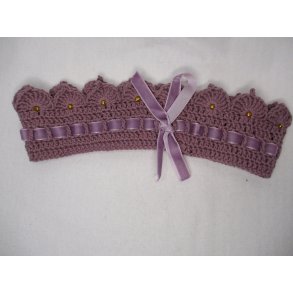 Krone lilla - 44 cm