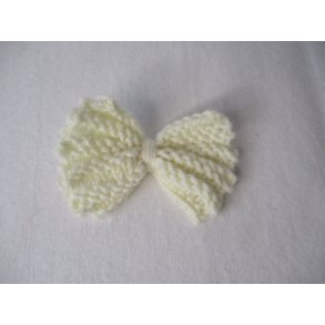 Strikket hvid sl�jfe