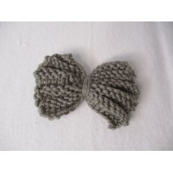 Strikket gr�/brun sl�jfe