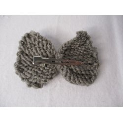 Strikket gr�/brun sl�jfe