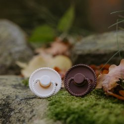 FRIGG Limited Autumn Collection - Rope Silicone 2-Pack - Cream/Cocoa - Size 1