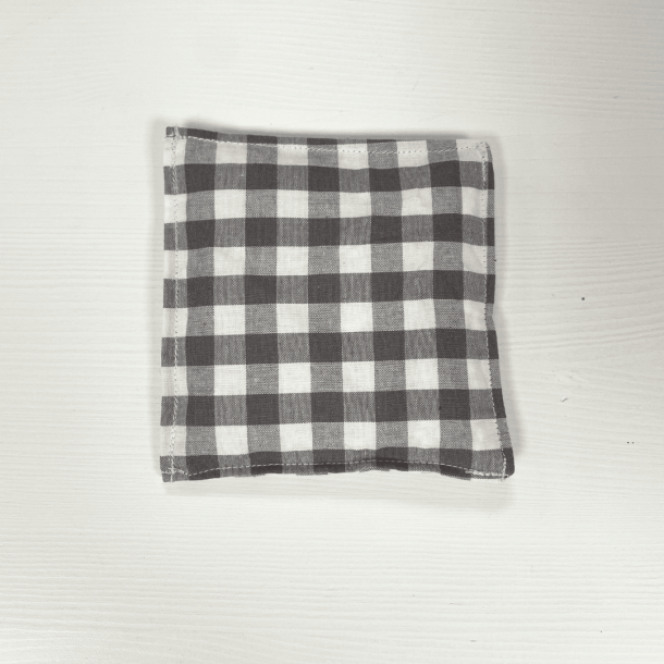 Sansepose - Gr�/hvid tern