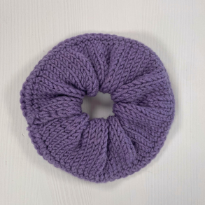 Strikket schrunchie